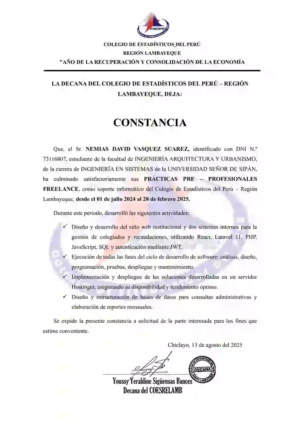 Desarrollador y Soporte Informático Freelance (COESRELAMB)