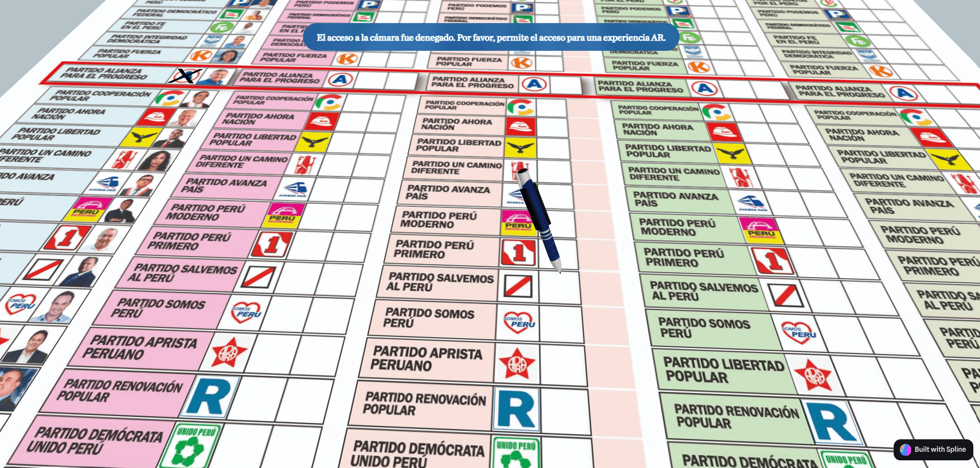 Realidad Aumentada – César Acuña - Captura 2