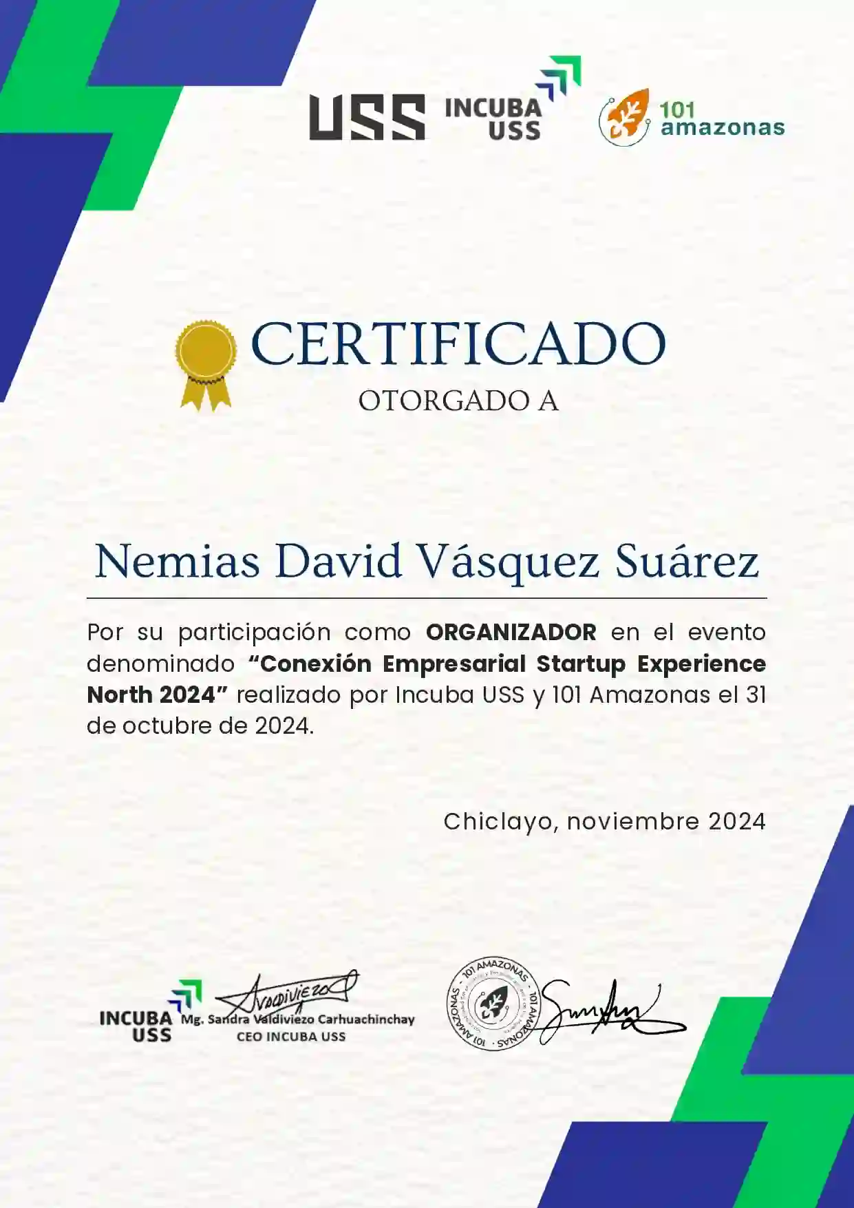 Organizador Conexión Empresarial 2024